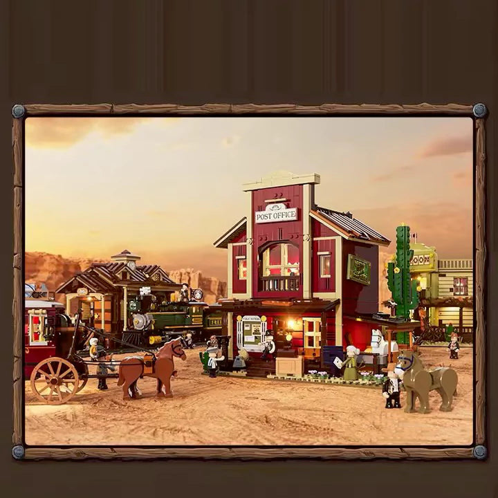 FunWhole F9044 Old West Post Office Modular Buildings