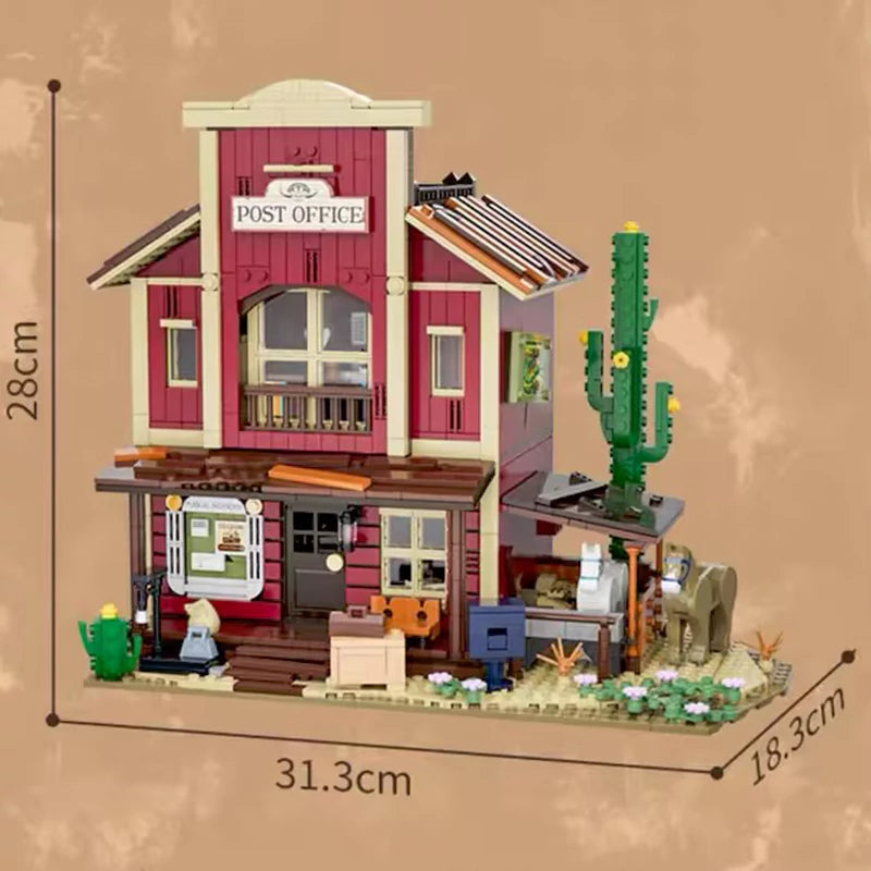 FunWhole F9044 Old West Post Office Modular Buildings
