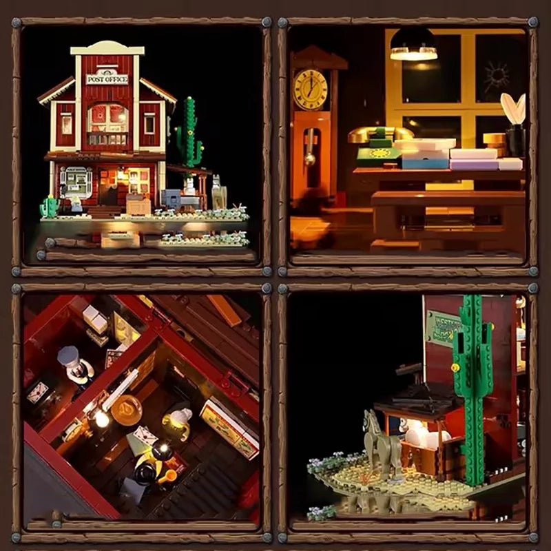 FunWhole F9044 Old West Post Office Modular Buildings