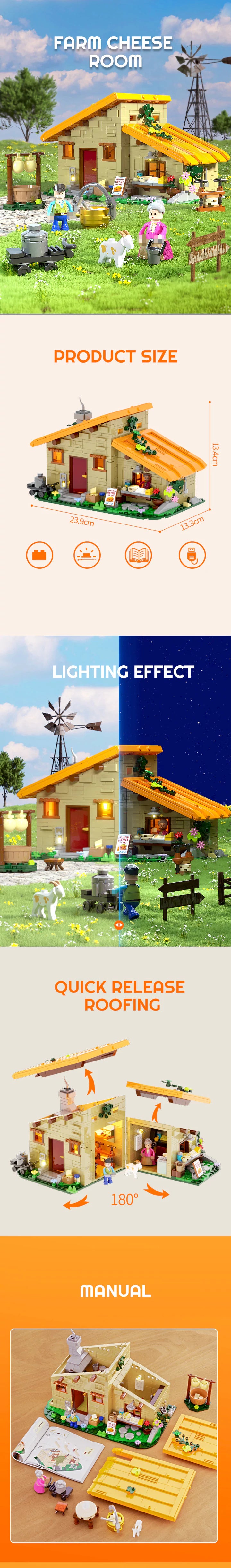 FunWhole F9049 Farm Cheese Room Modular Buildings