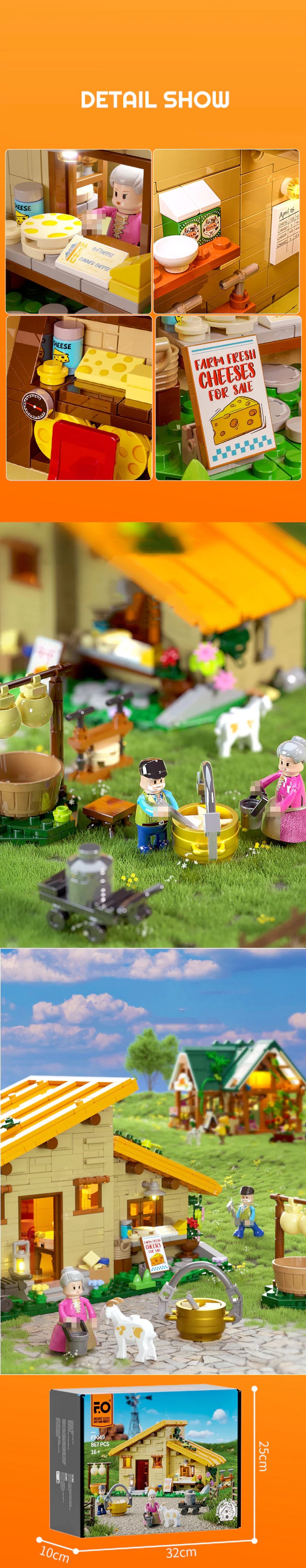 FunWhole F9049 Farm Cheese Room Modular Buildings