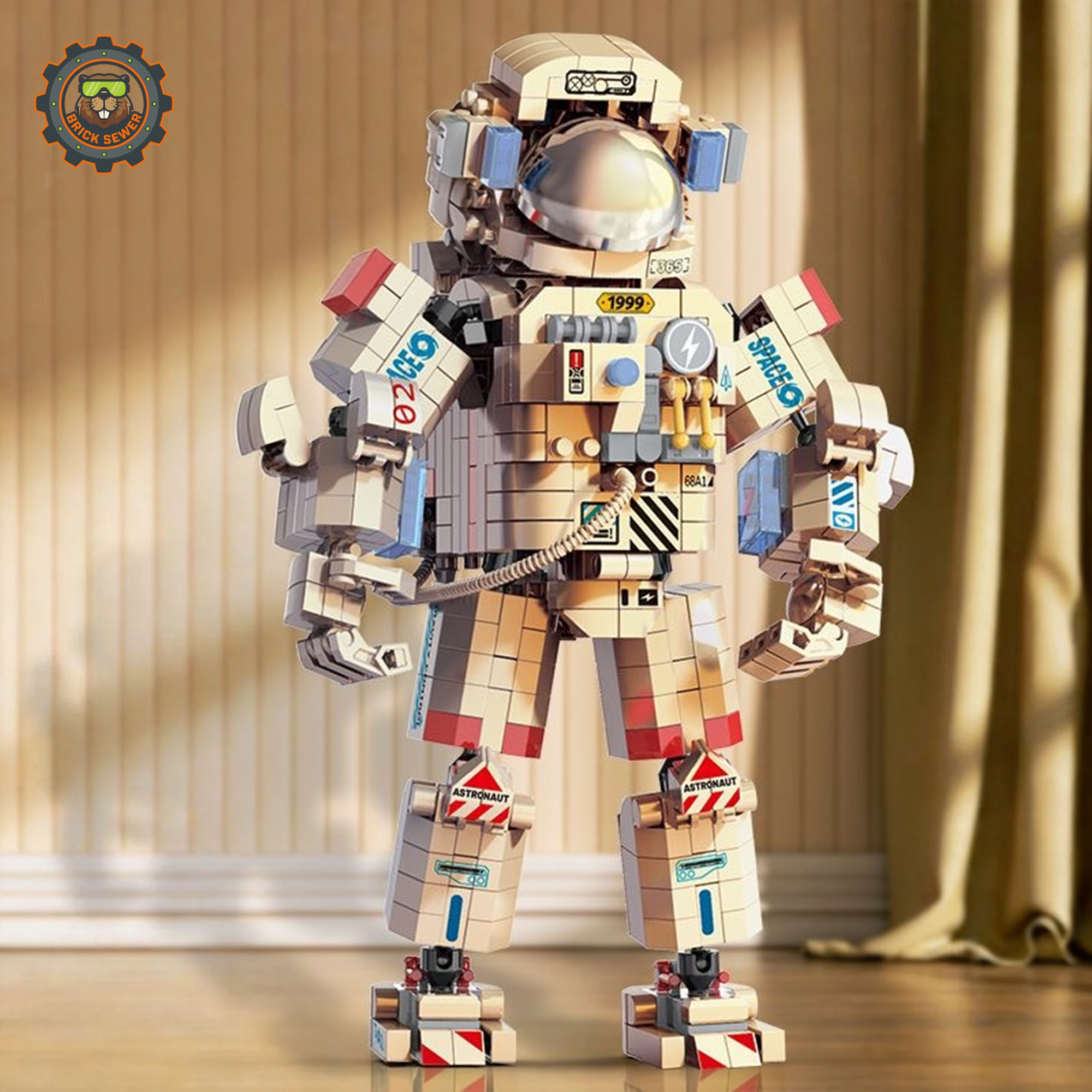 Astronaut Micro Building Blocks