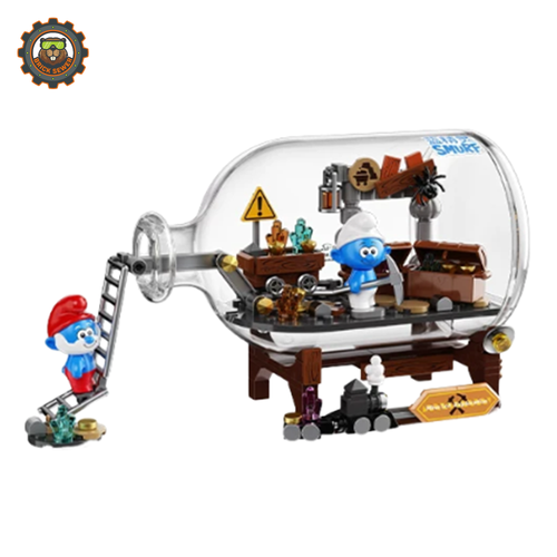 JAKI The Smurfs Gold Rush Adventure Building Block Set HK323