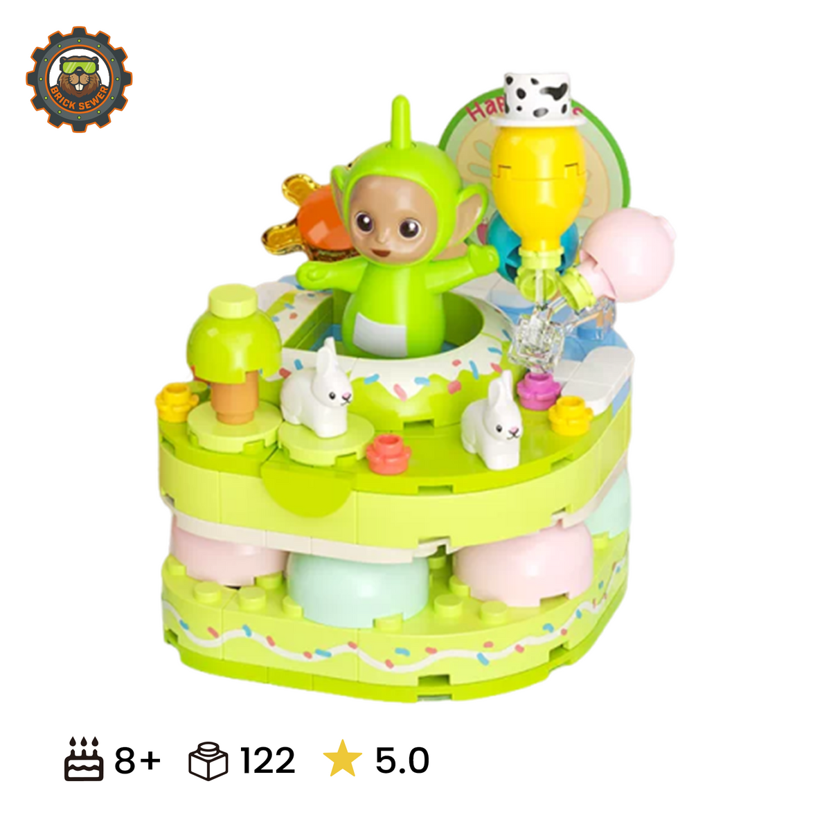 JAKI Teletubbies Dipsy Avocado Mousse HK513