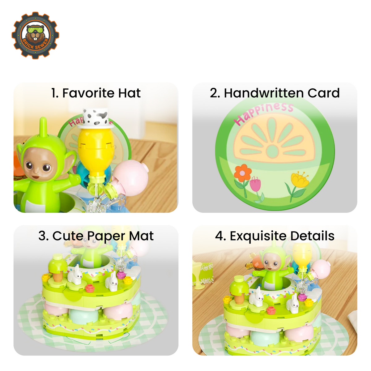 JAKI Teletubbies Dipsy Avocado Mousse HK513
