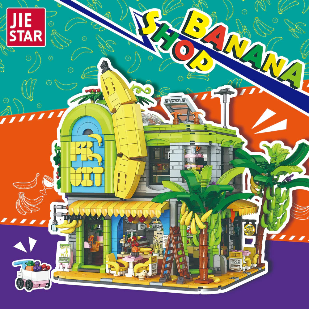 JIESTAR JJ9083 Banana Shop Modular Buildings