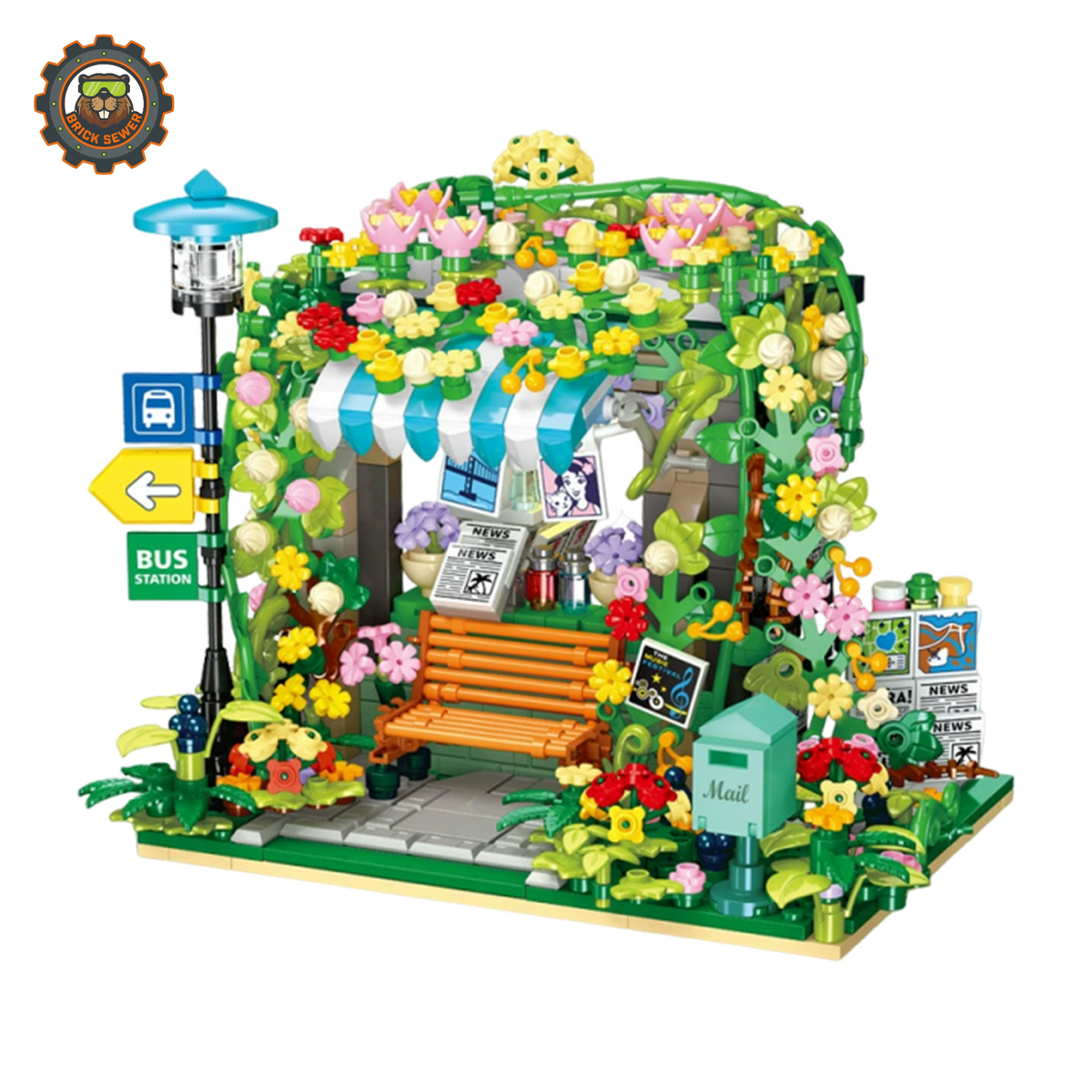 JIE STAR Garden Newsstand JI9197