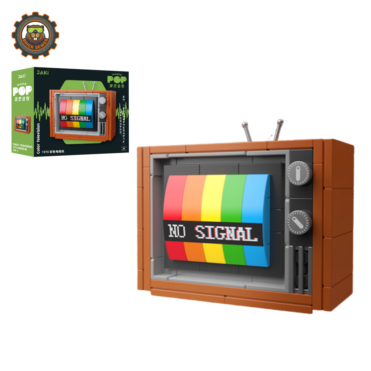 JAKI 1970 Color Television JK8210