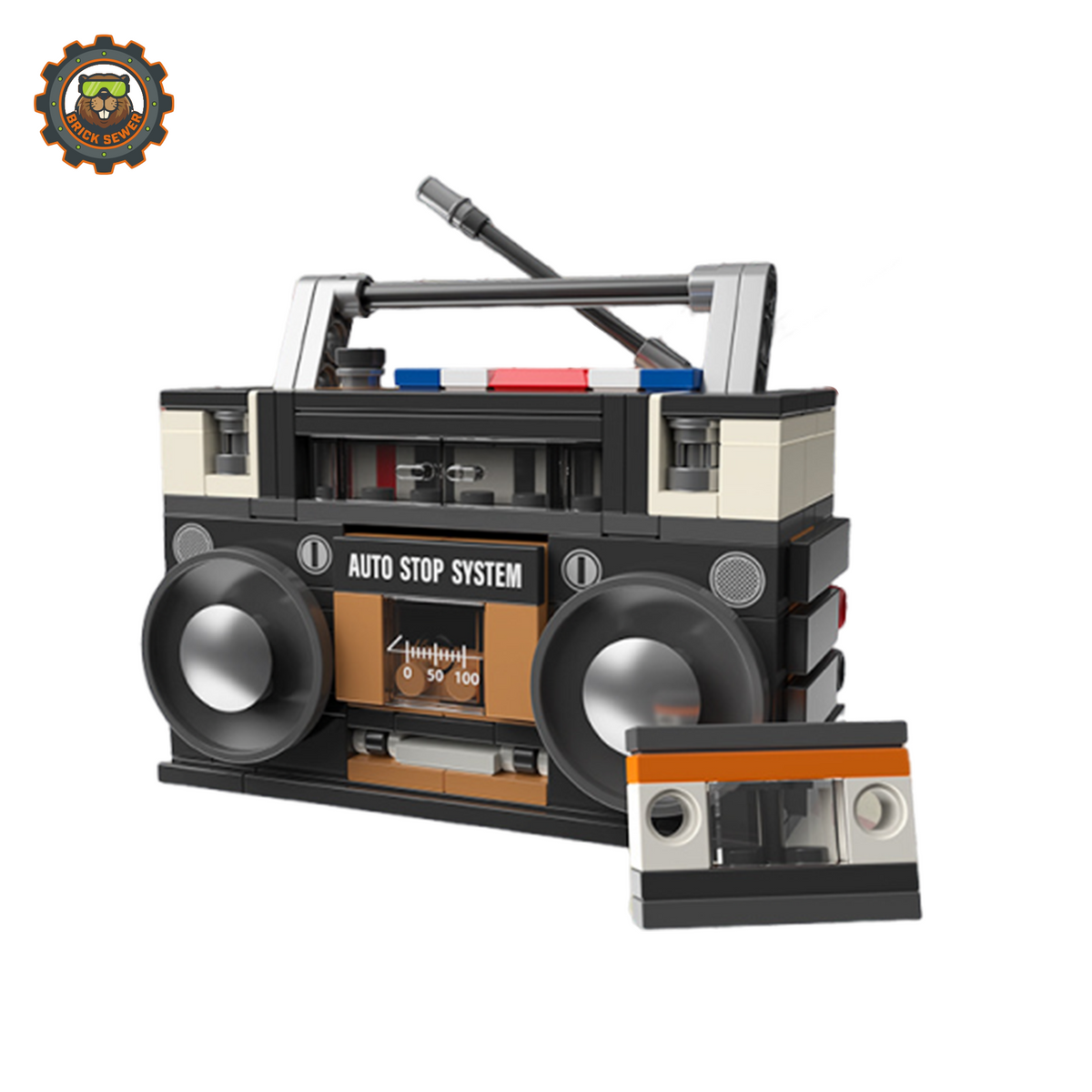 JAKI Retro Boombox JK8215