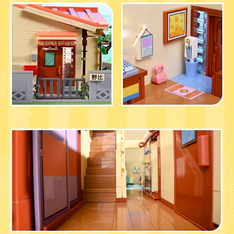 Keeppley K20422 Nobi Nobita's House Movie