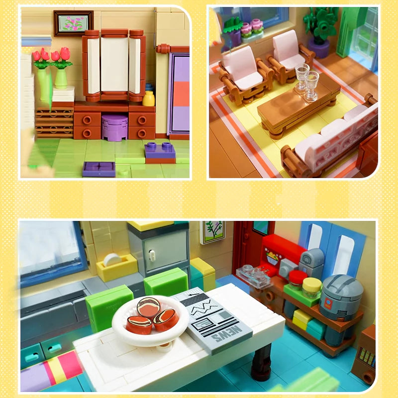 Keeppley K20422 Nobi Nobita's House Movie