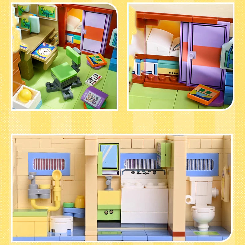 Keeppley K20422 Nobi Nobita's House Movie