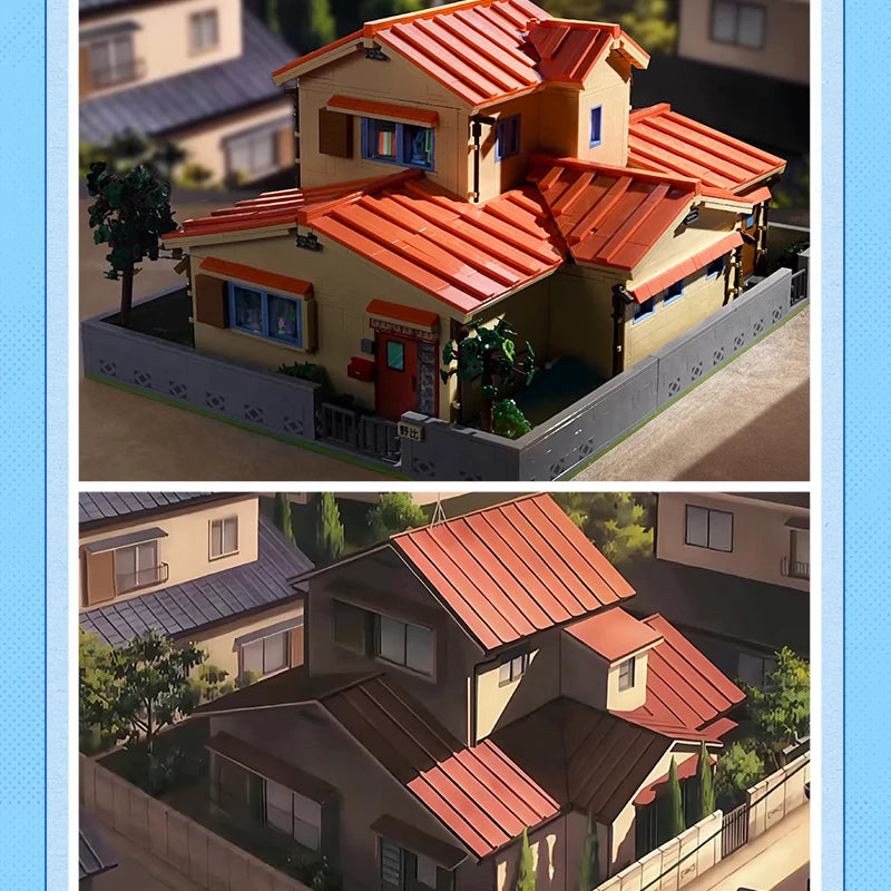 Keeppley K20422 Nobi Nobita's House Movie