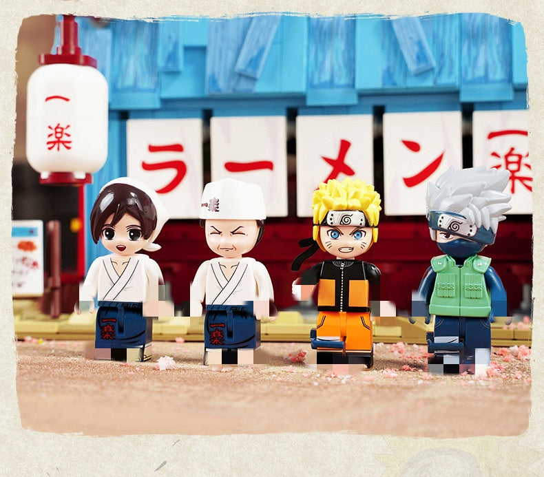 Keeppley K20509 Naruto Ichiraku Ramen Noodle Shop Movie & Game