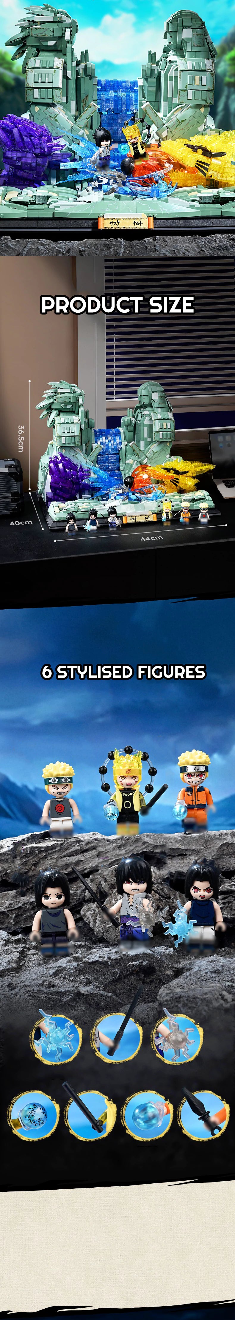 Keeppley K20527 Naruto Shippūden Final Valley Movie