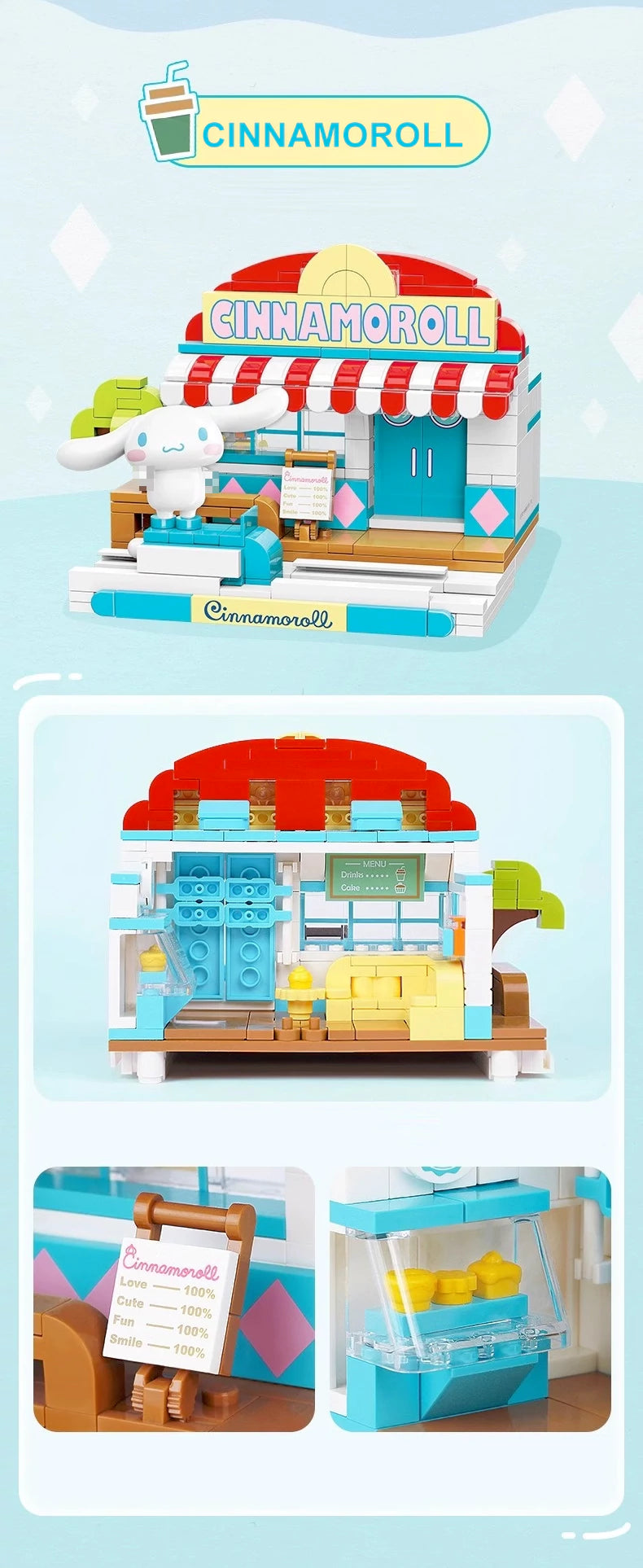 Keeppley Sanrio Street View Movie & Game