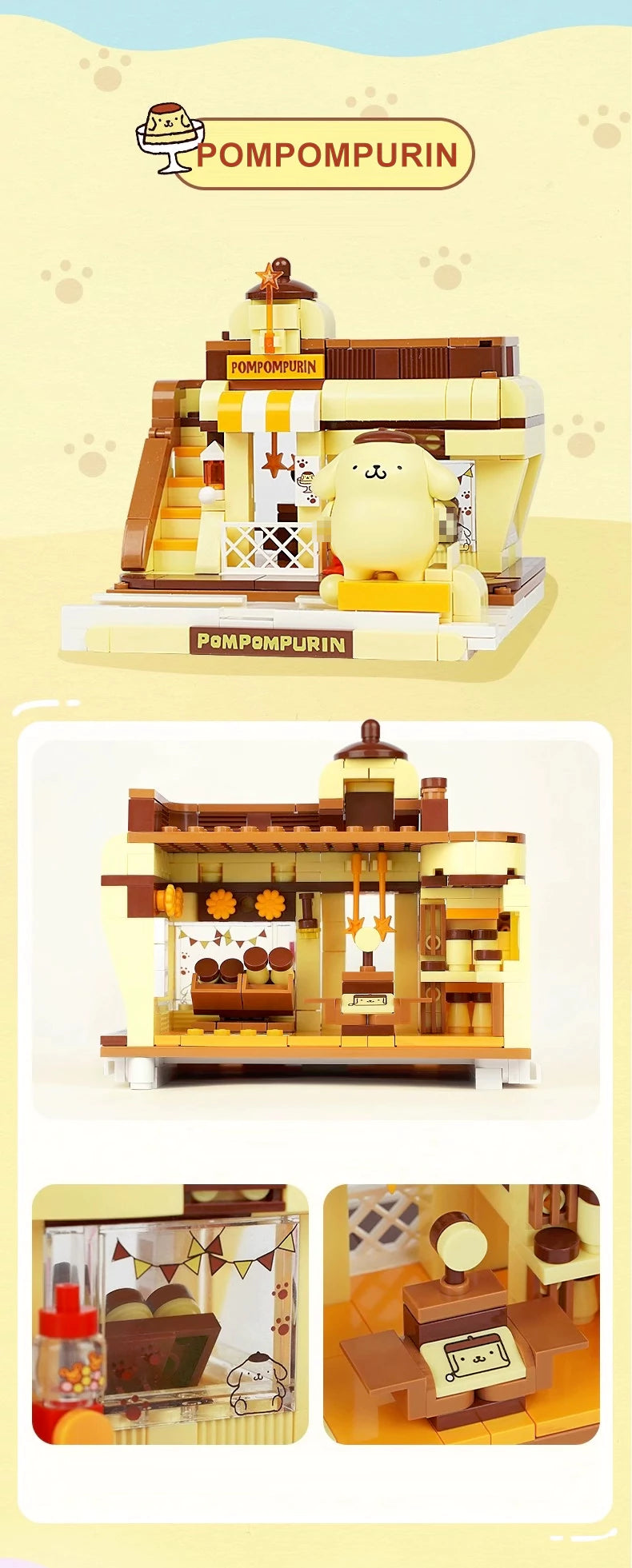 Keeppley Sanrio Street View Movie & Game