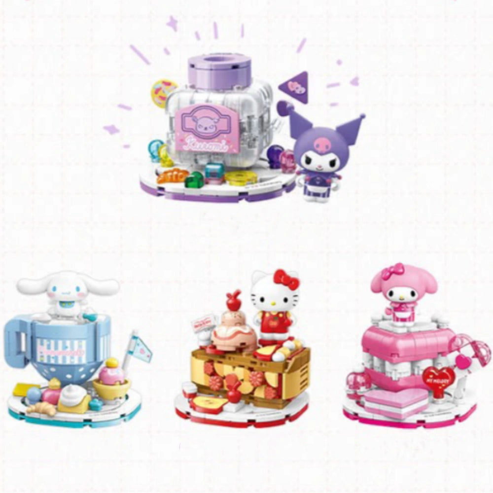 Keeppley K20882 Sanrio Potted Plant Four In One Movie