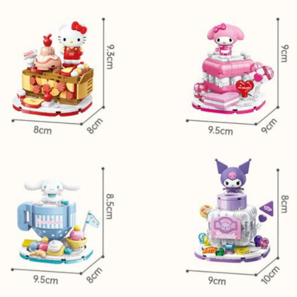 Keeppley K20882 Sanrio Potted Plant Four In One Movie