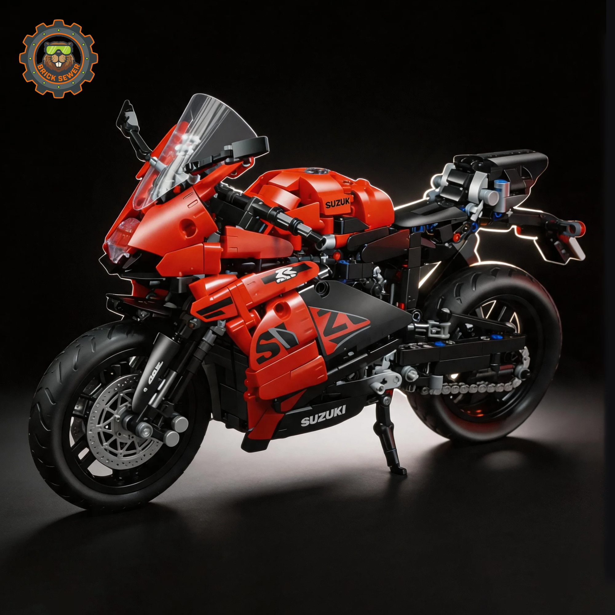 Suzuki GSX-R1000R Building Block Motorcycle