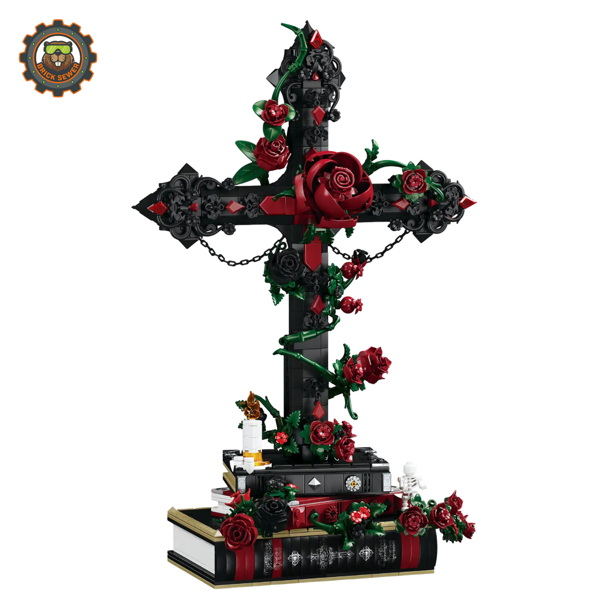 BrickSewer Thorn Cross Building Block Set K70005
