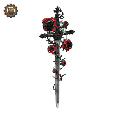 BrickSewer Black Thorn Sword Gothic Building Block Set K70007