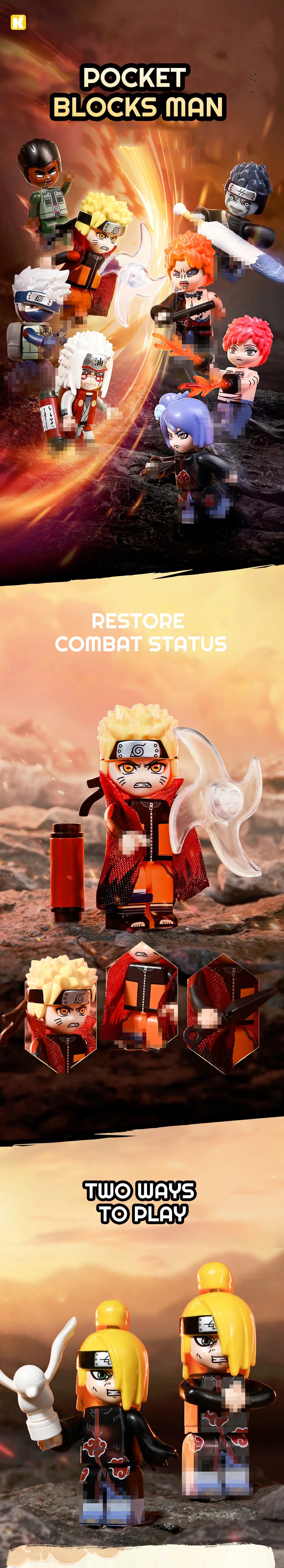 Keeppley Naruto：Shippūden Pocket Block Man Movie