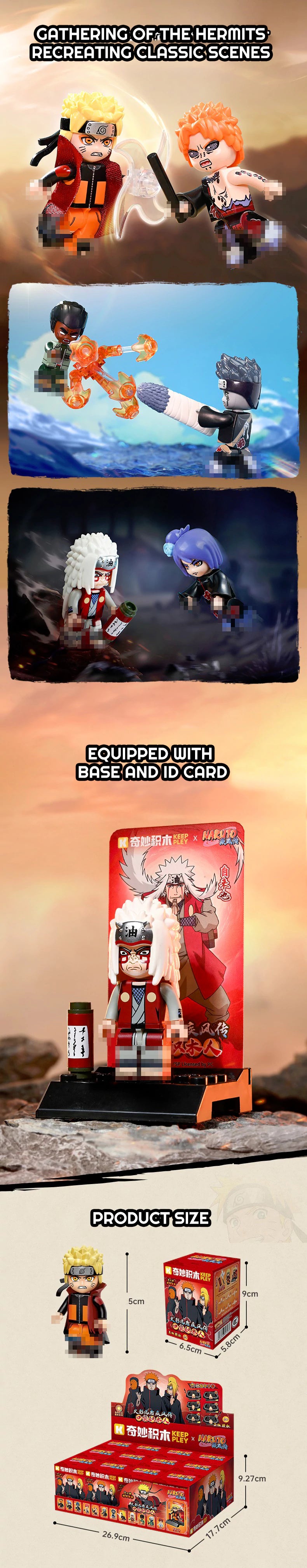 Keeppley Naruto：Shippūden Pocket Block Man Movie