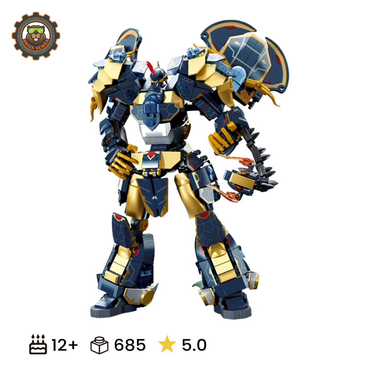 Sluban Xuanwu Mecha M38-B1272