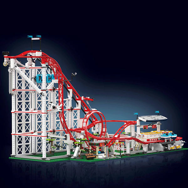 MOULD KING 11014 Roller Coaster With Motor with 3646 Pieces