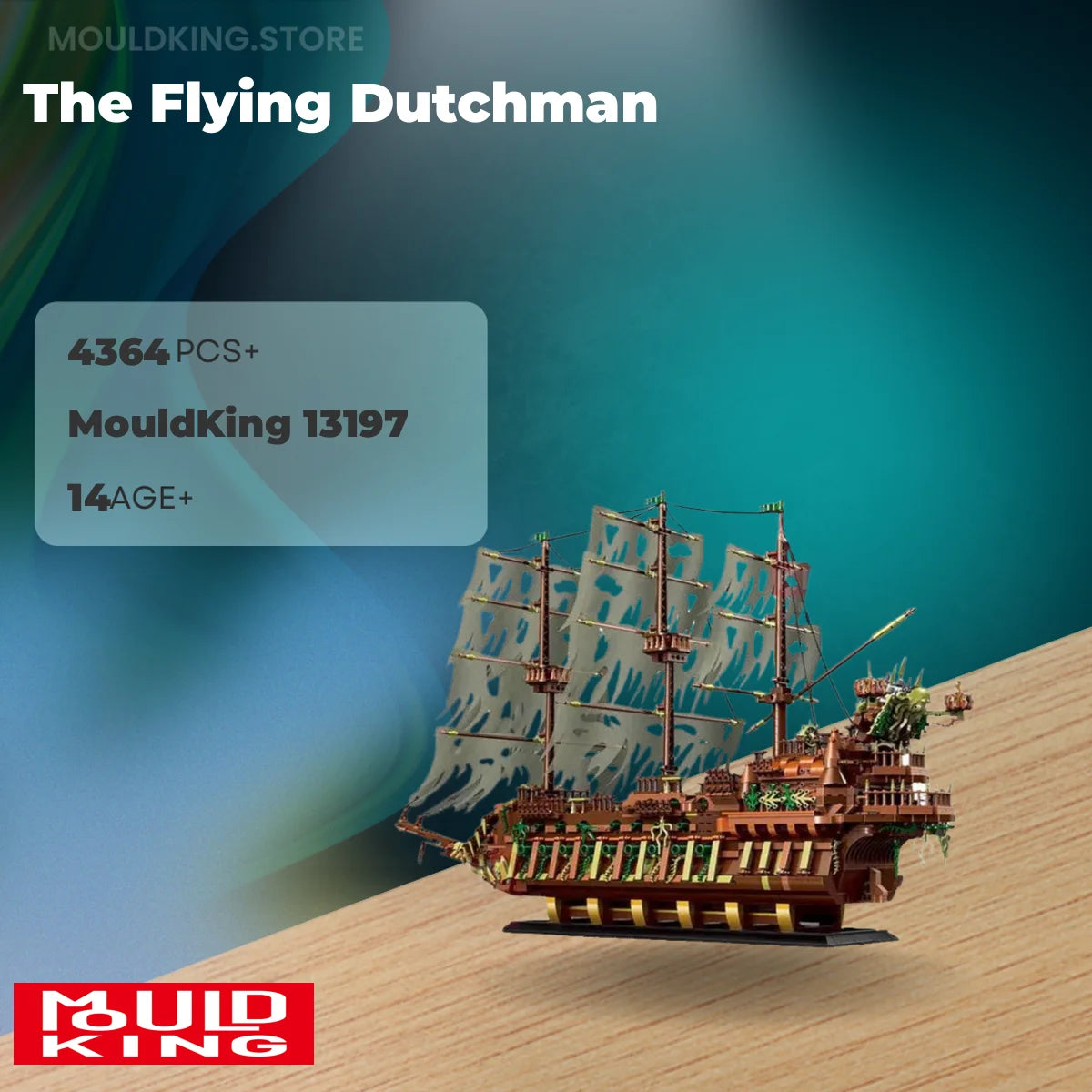 MOULD KING 13197 The Flying Dutchman with 4364 Pieces