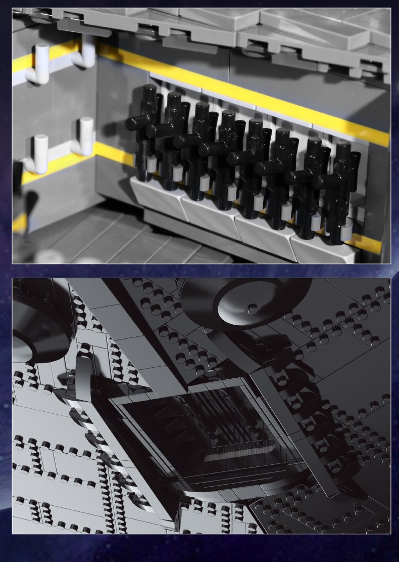 MOULD KING 21004 Eclipse-Class Dreadnought with 10368 Pieces