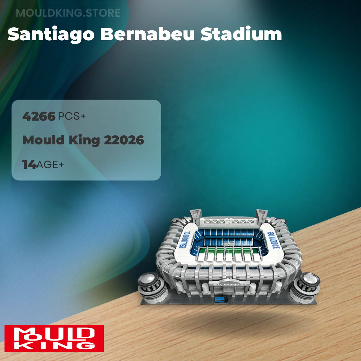 MOULD KING 22026 Santiago Bernabeu Stadium with 4266 Pieces