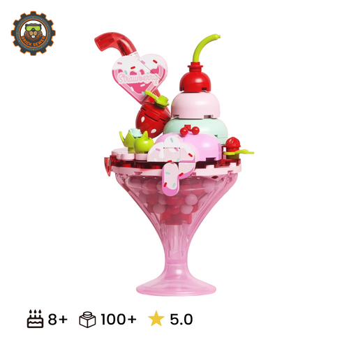 JAKI Mousse Strawberry Cup MK005