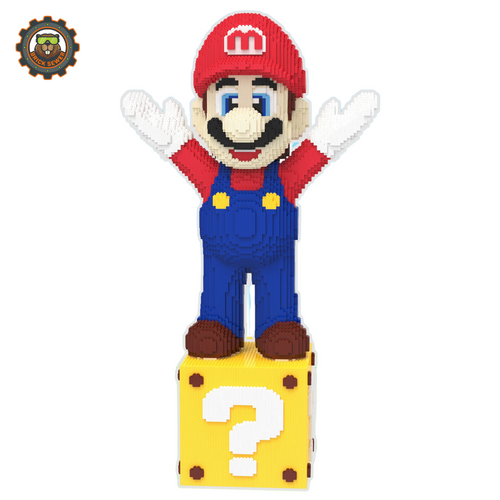 BrickSewer Mario Question Block Building Block Set 2007