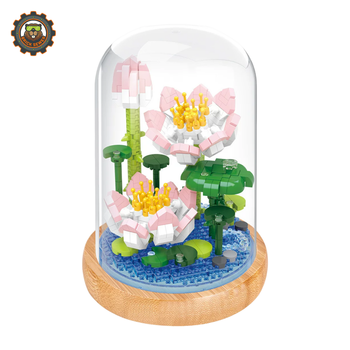 BrickSewer Lotus Flower 2797