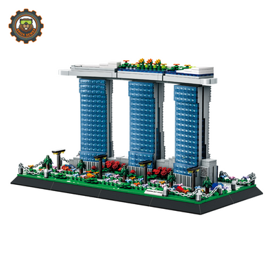 WANGE Marina Bay Sands Singapore Architecture Building Blocks 4217WG