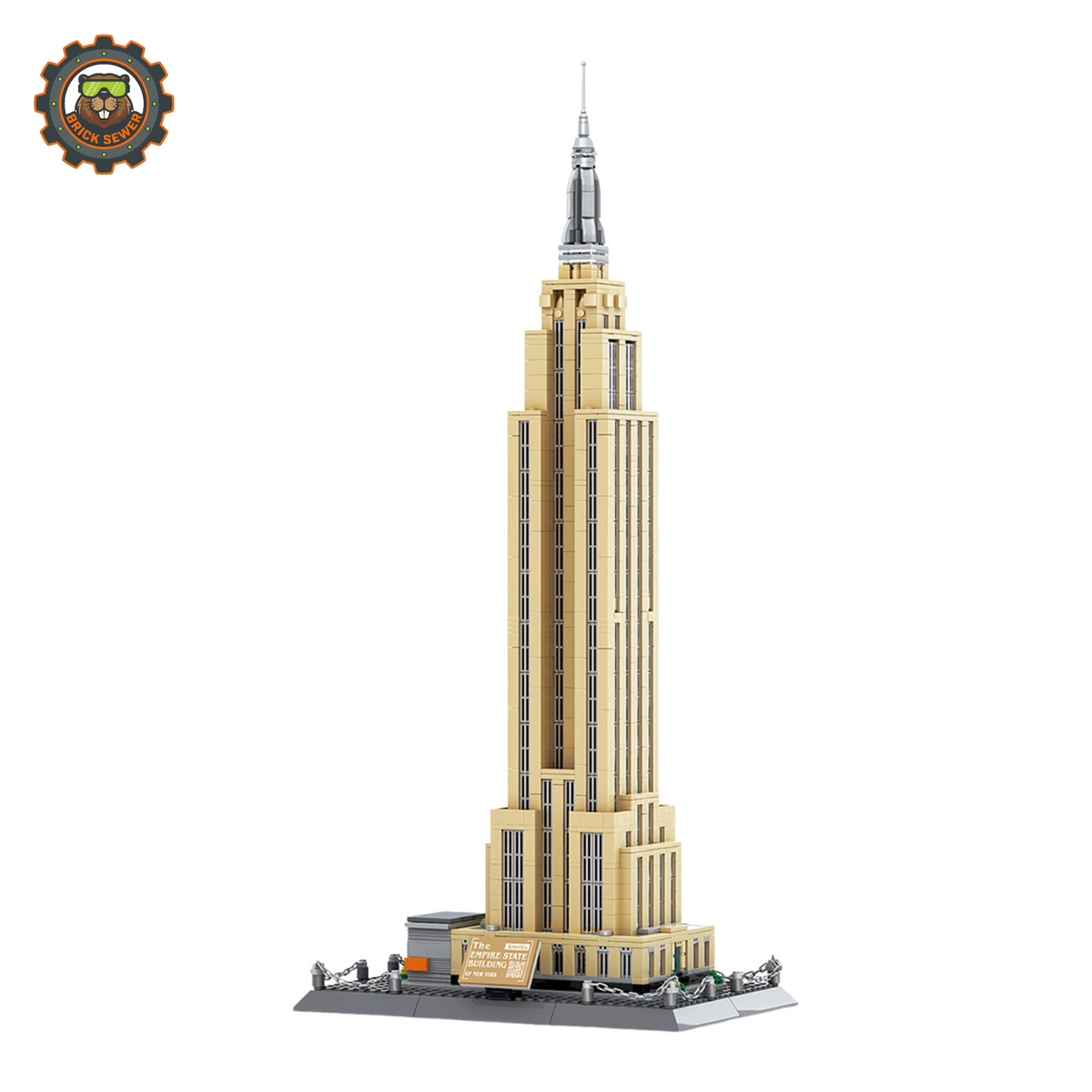 WANGE Empire State Building New York USA Architecture Building Blocks 5212WG