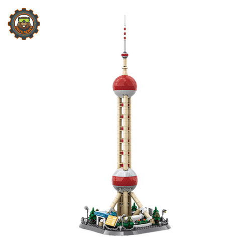 WANGE Oriental Pearl Tower Shanghai China Architecture Building Blocks 5224WG