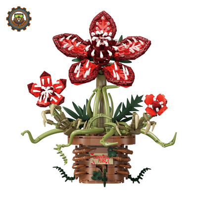 BrickSewer Stranger Things Demogorgon Flower Building Block Set S1004