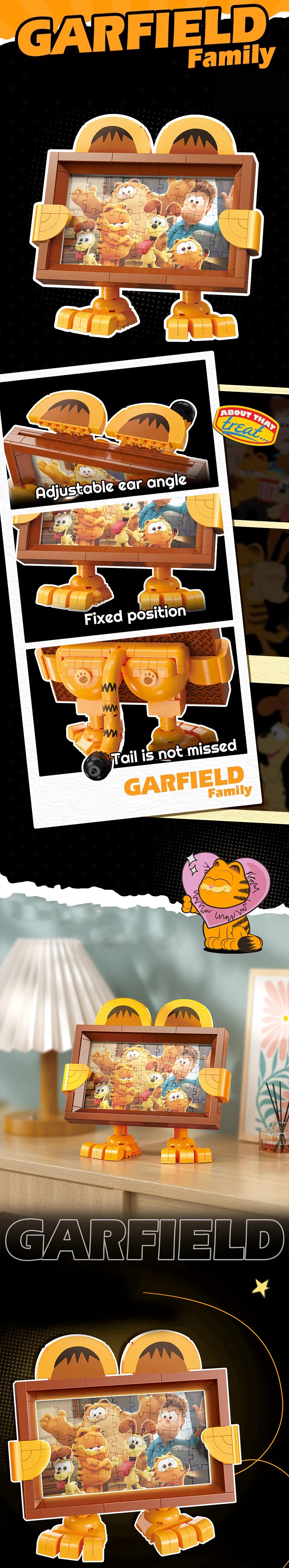 Feimibox S44062 Garfield Family Photo Frame Movie