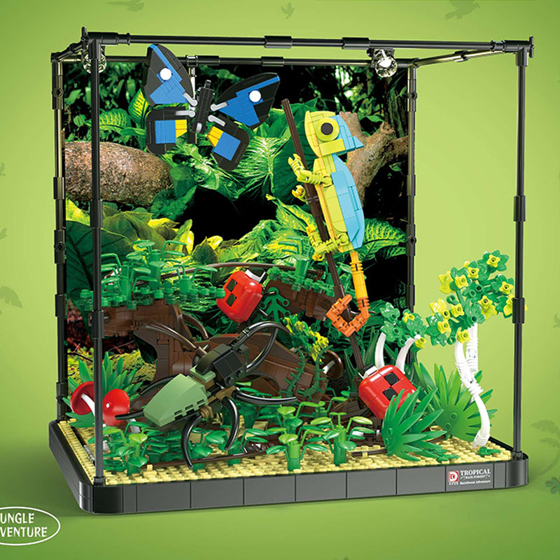 DK 7021 Tropical Rainforest Pavilion Creator Expert