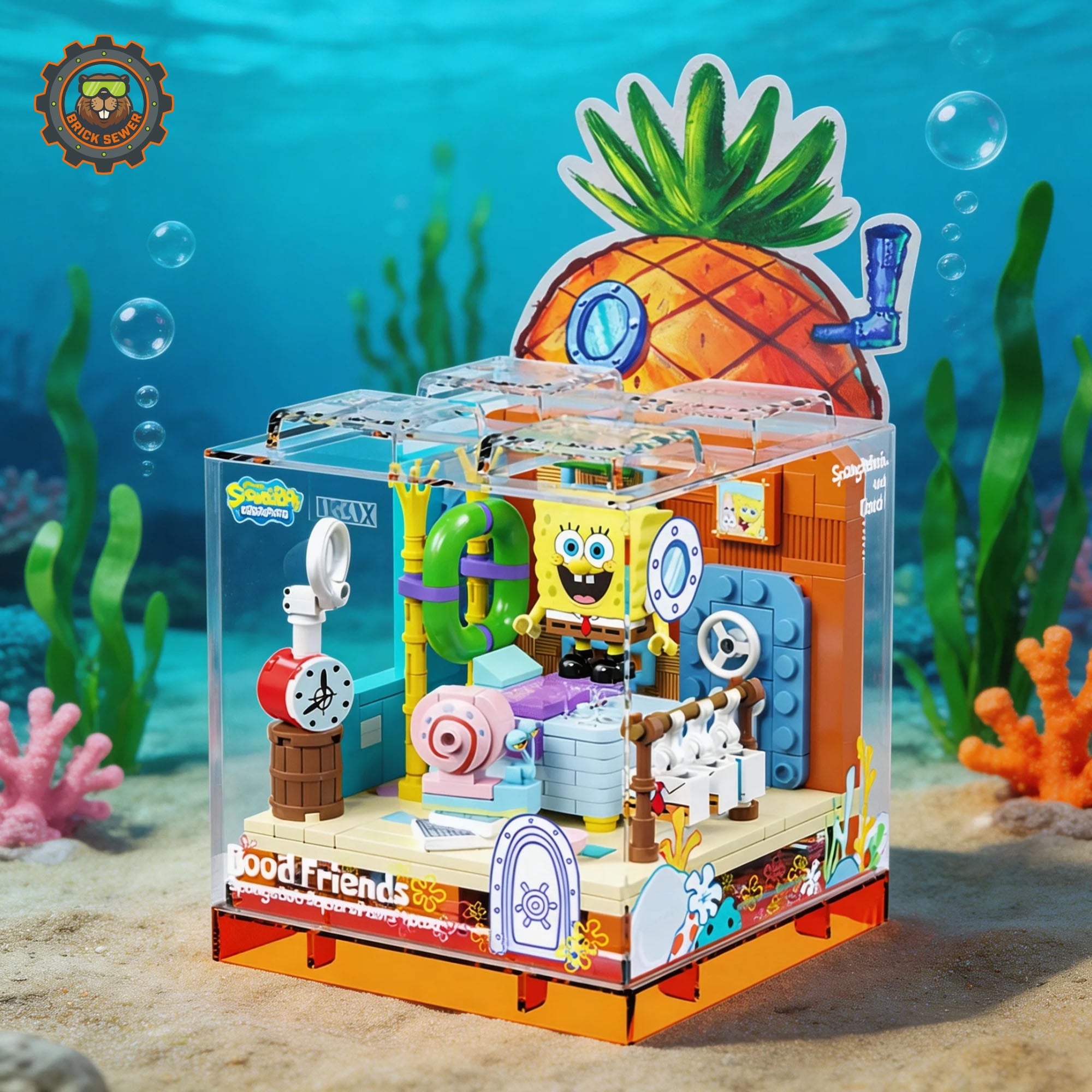 Pineapple House Building Blocks