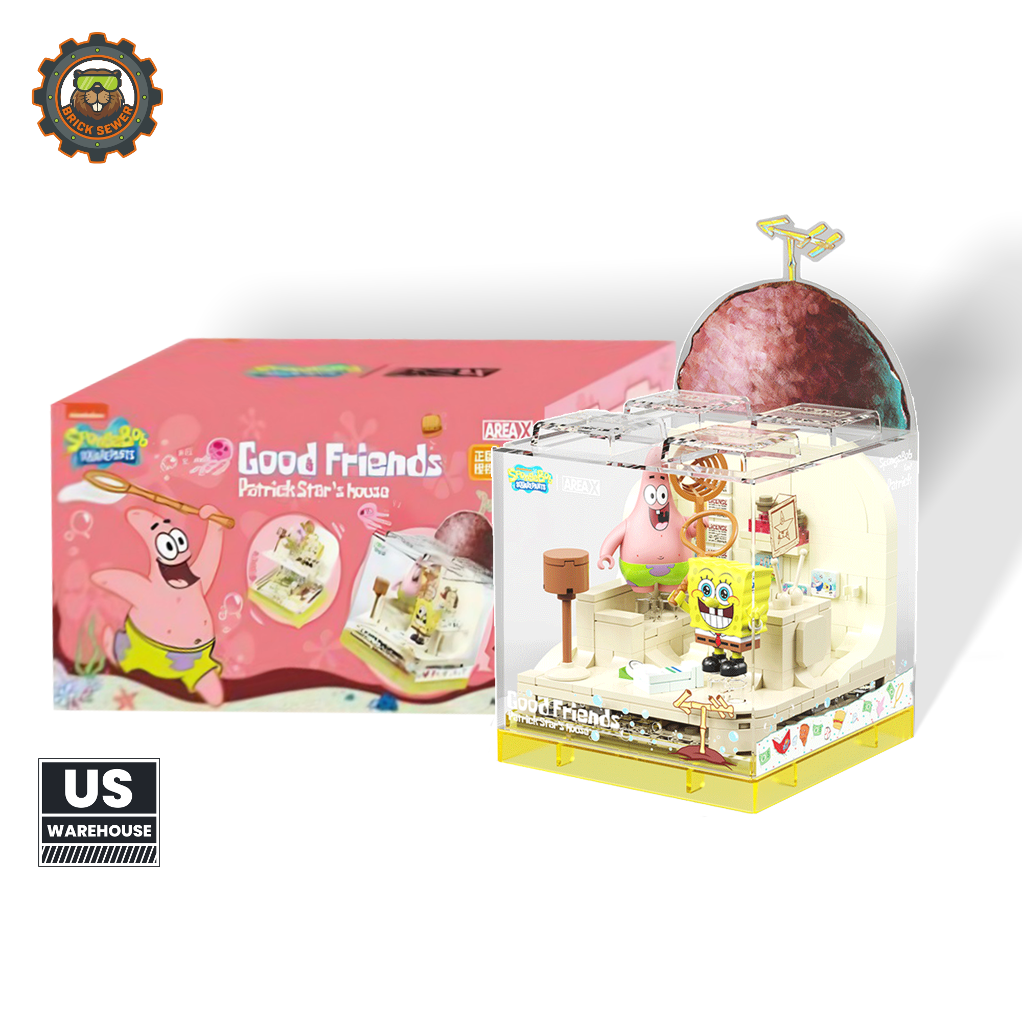 Rocky Hut Building Blocks