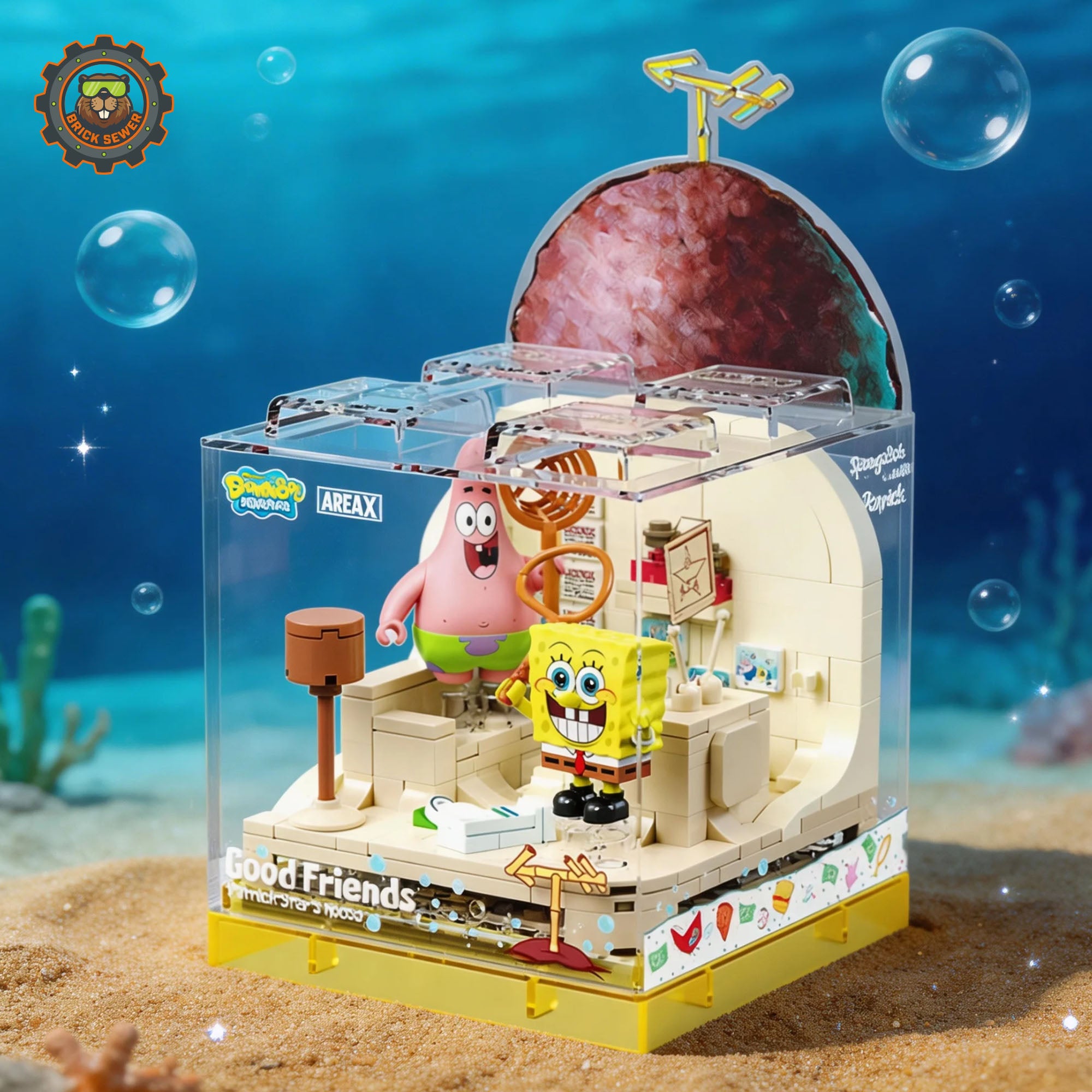 Rocky Hut Building Blocks
