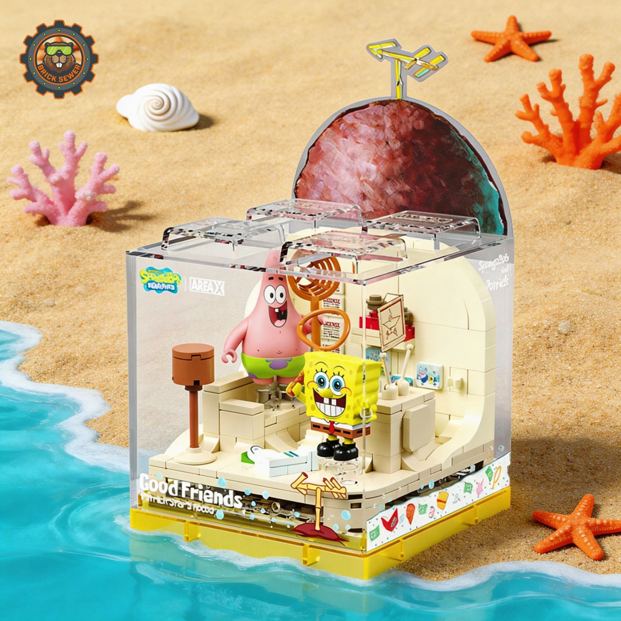 Rocky Hut Building Blocks