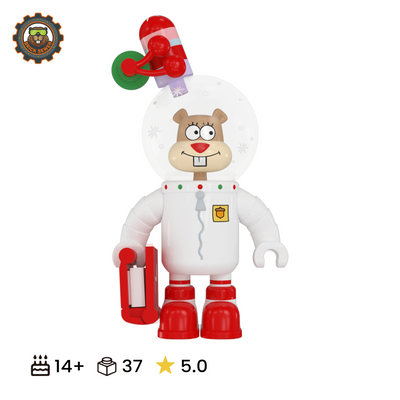 AreaX Sandy Cheeks Christmas Ornament AB0066