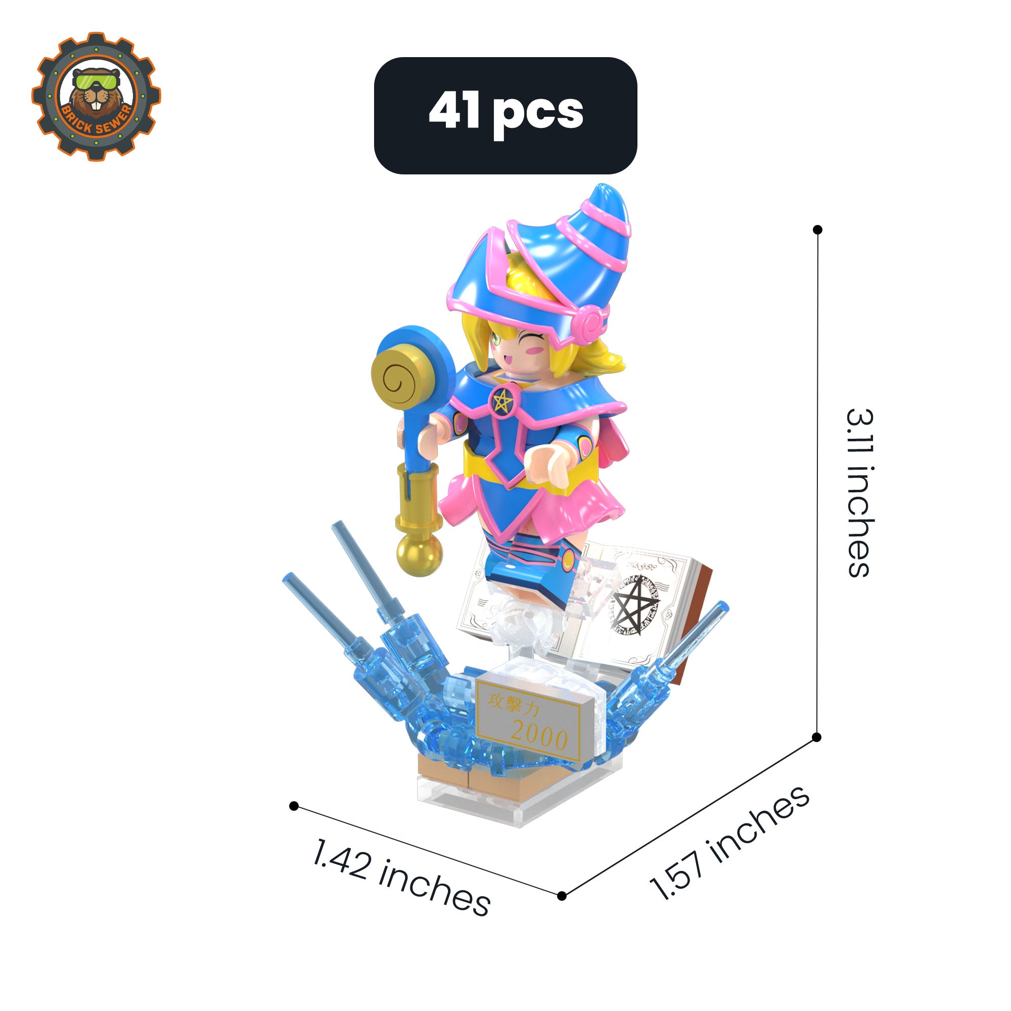 Yu-Gi-Oh! – Dark Magician Girl Mini Figure