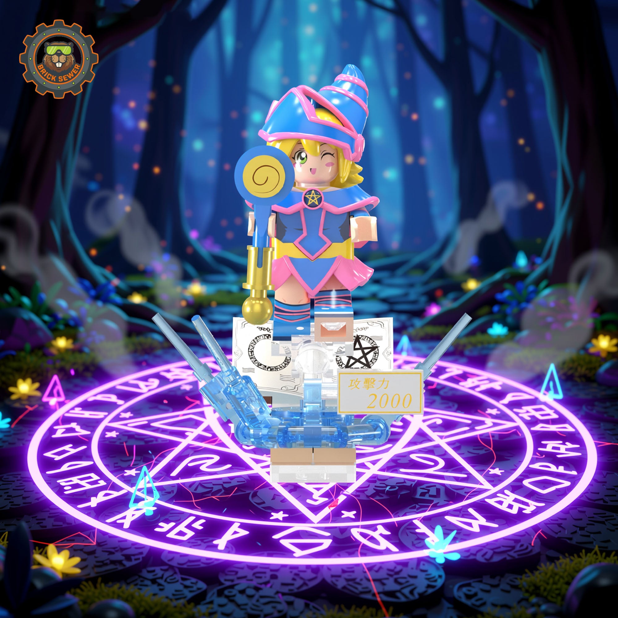 Dark Magician Girl Mini Figure