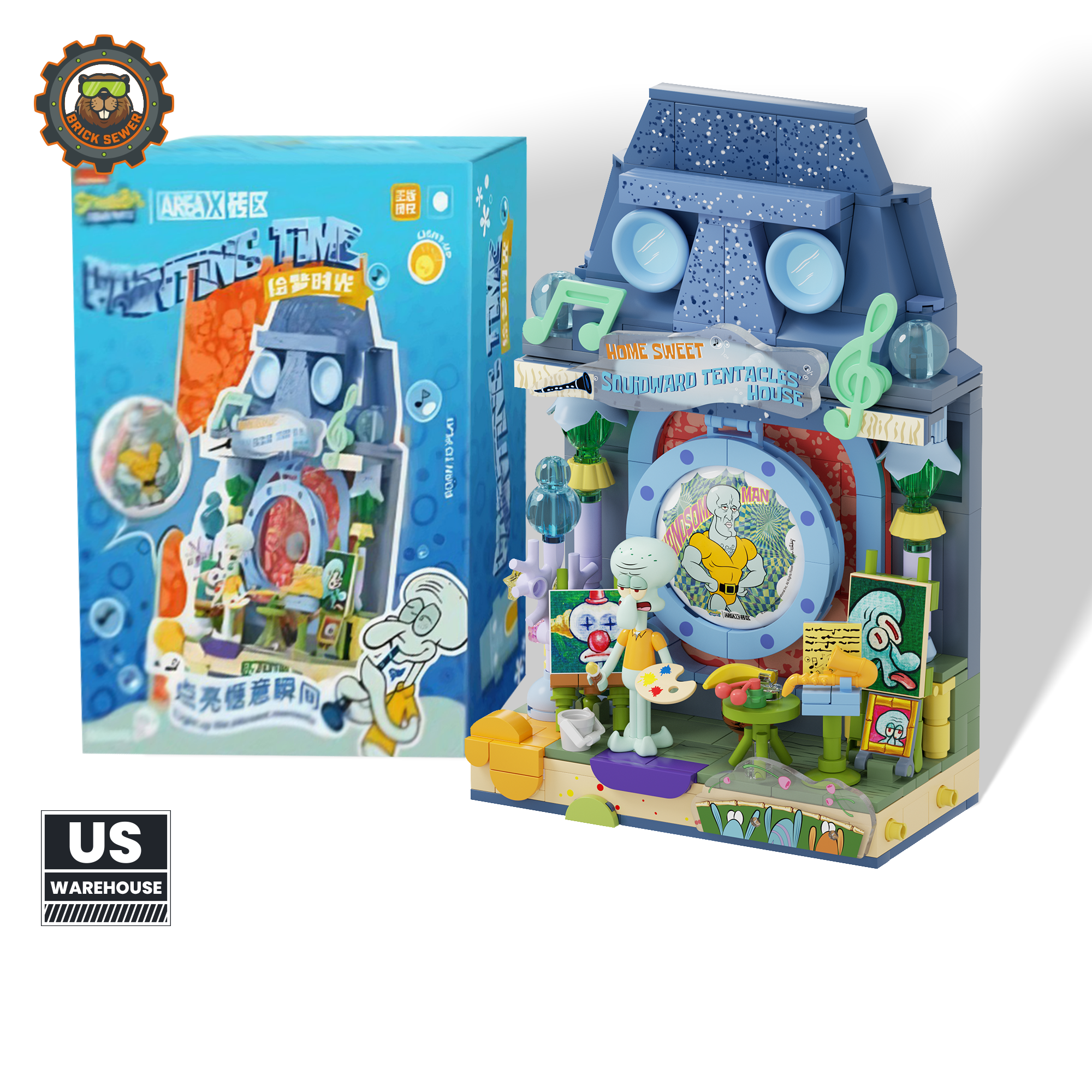 SpongeBob Painting Time